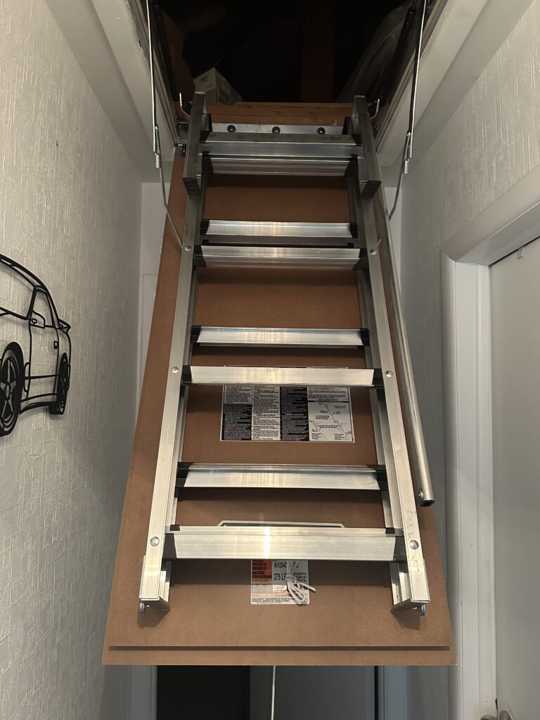 Attic Stairs Replacement in Staten Island — attic stairs