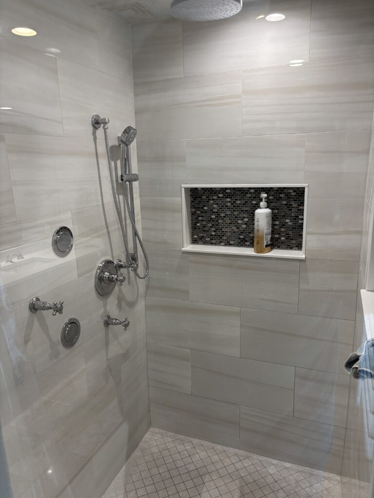 Shower Stall Renovation in Staten Island — bathroom renovation