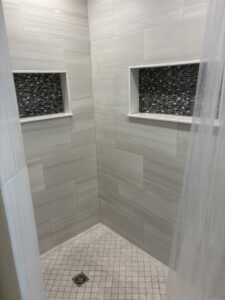 Shower Stall Renovation in Staten Island — bathroom upgrade